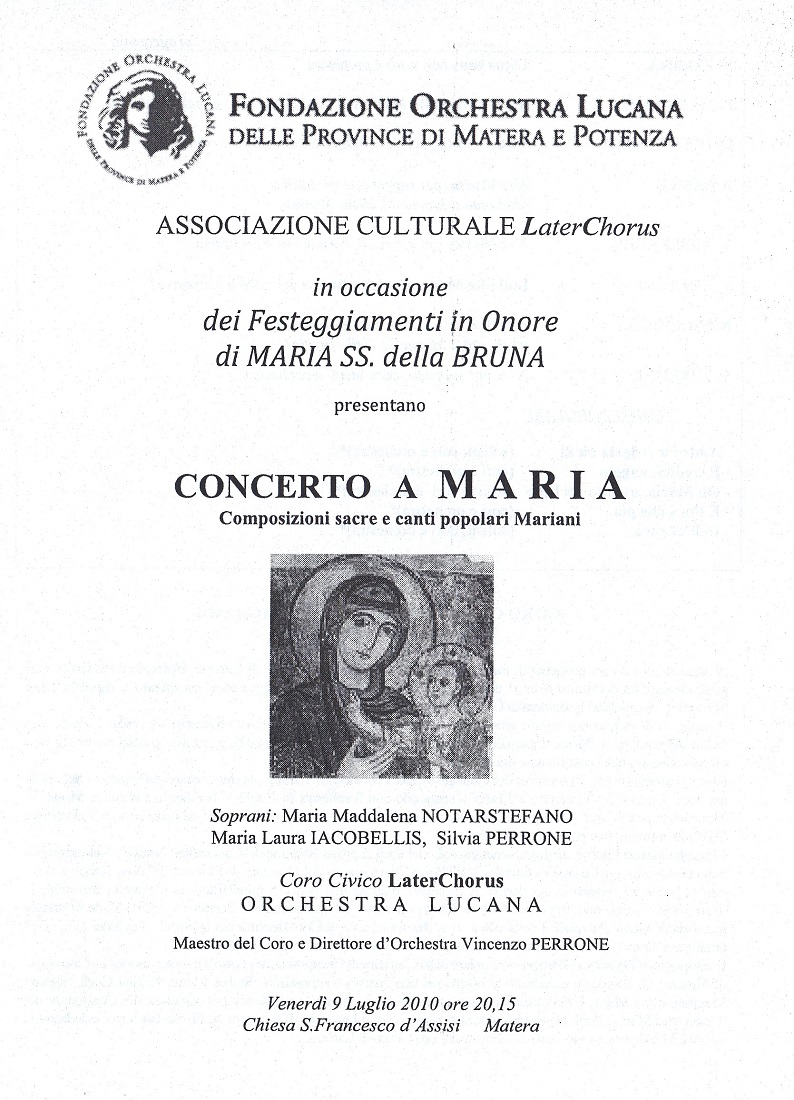 Concerto A Maria Festa Della Bruna 09 07 2010 Loc