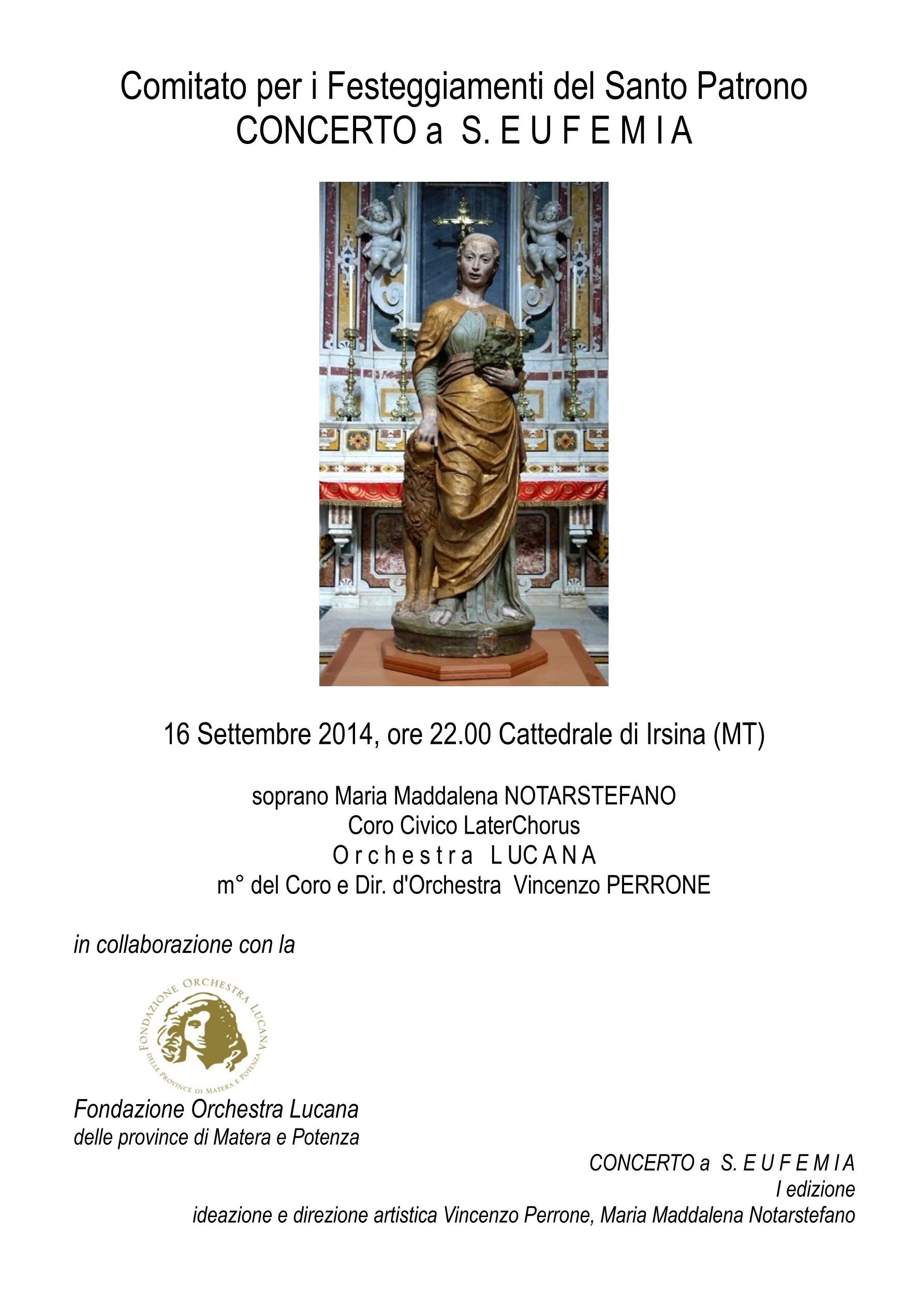 Laterchorus 45 16 09 2014 Concerto A Sant'eufemia Irsina Loc