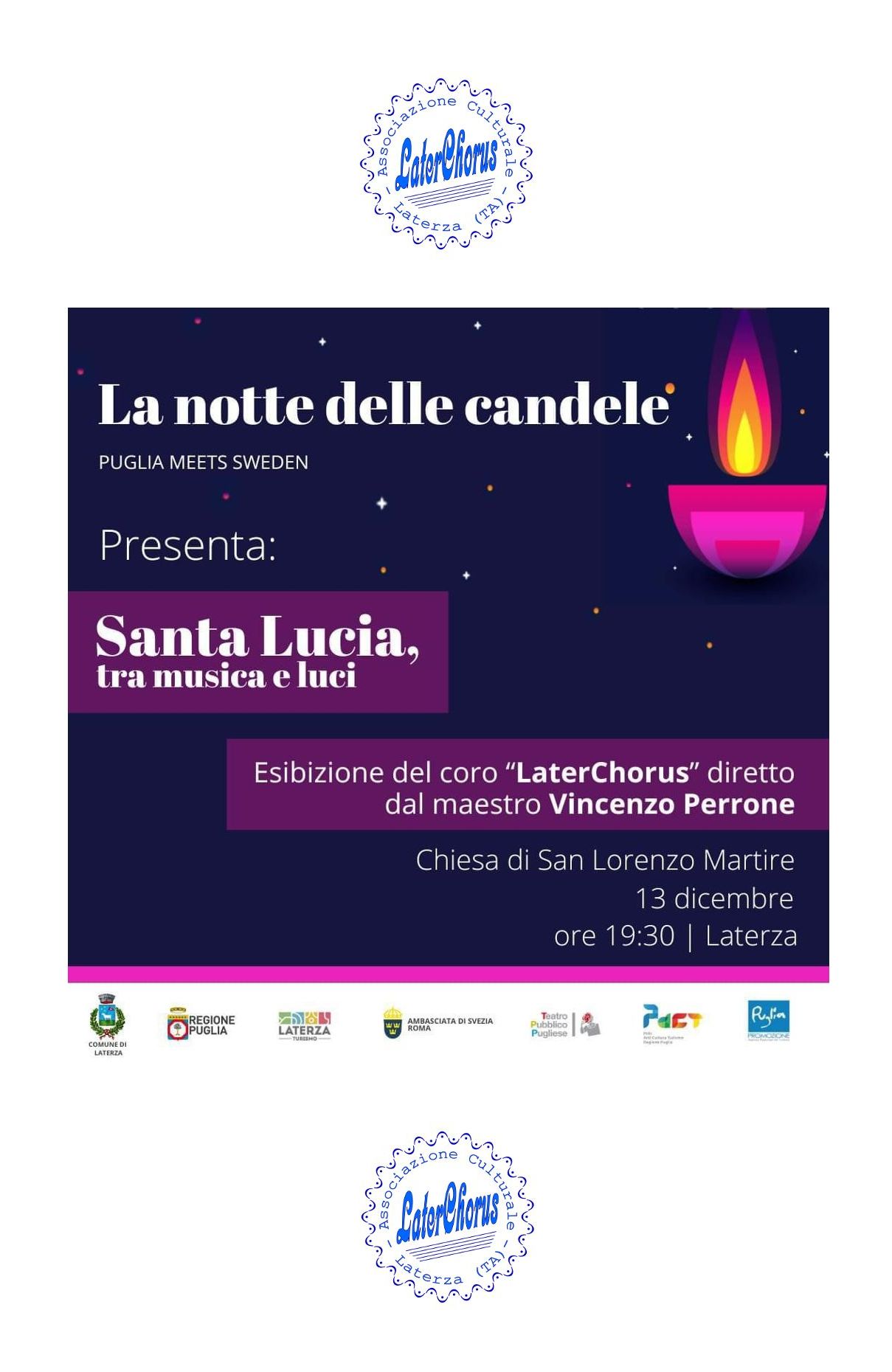 Laterchorus Loc 74 13 12 2023 Santa Lucia Tra Musica E Luci